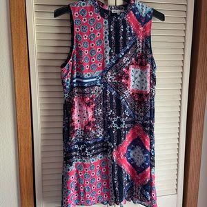 XL pretty patchwork DR2 Dress (Daniel Rainn)